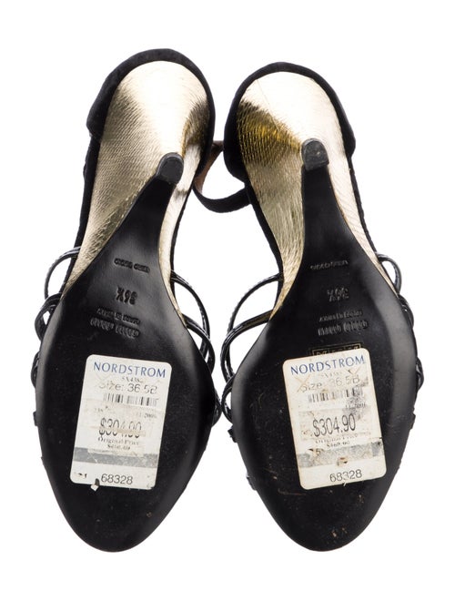 Miu Miu Patent Leather Sandals