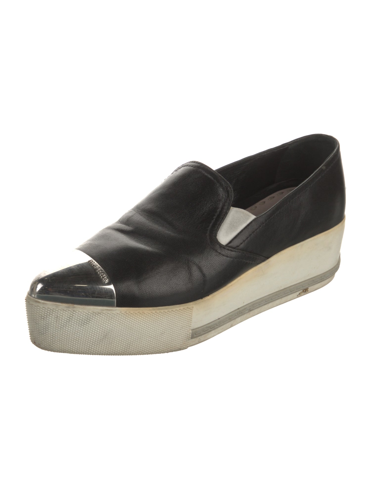 Miu Miu Leather Loafers
