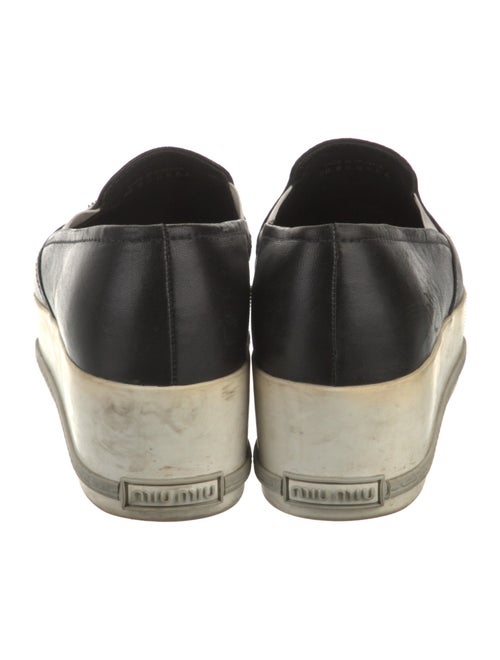 Miu Miu Leather Loafers