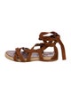 Miu Miu Suede Gladiator Sandals