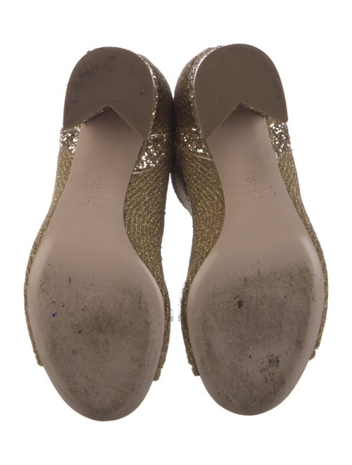 Miu Miu Glitter Accents Sock Boots