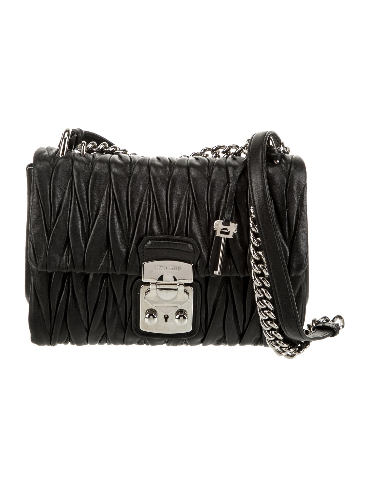 Miu Miu Leather Shoulder Bag
