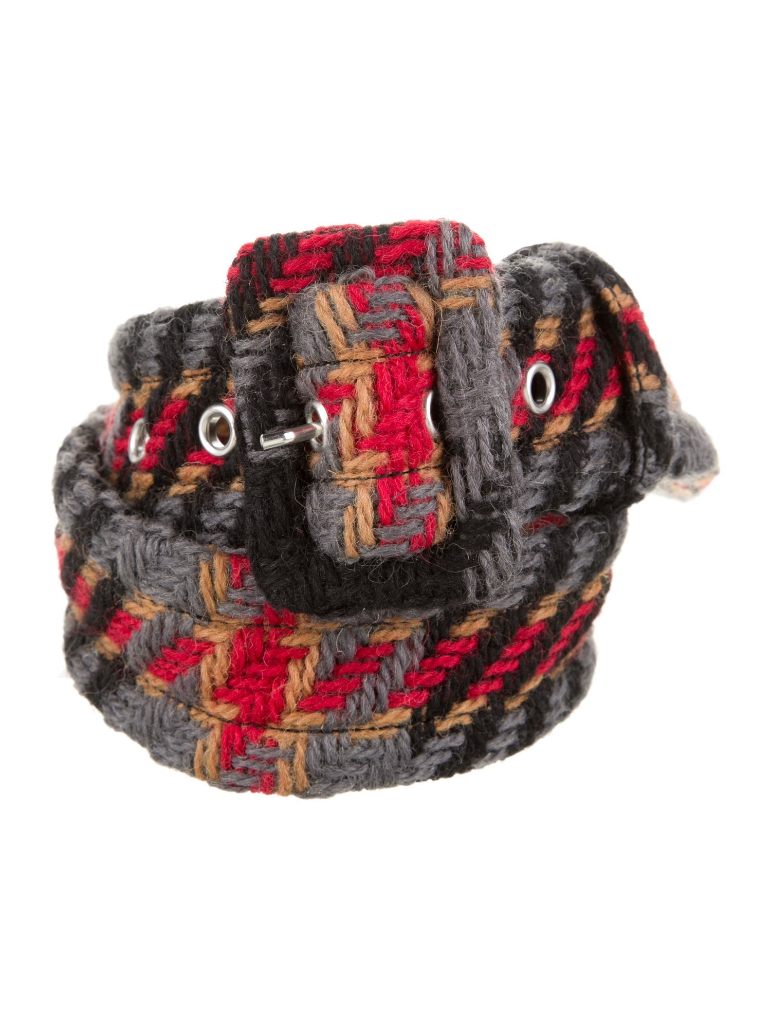 Miu Miu Wide Virgin Wool Belt