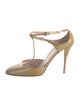 Miu Miu Patent Leather T-Strap Pumps