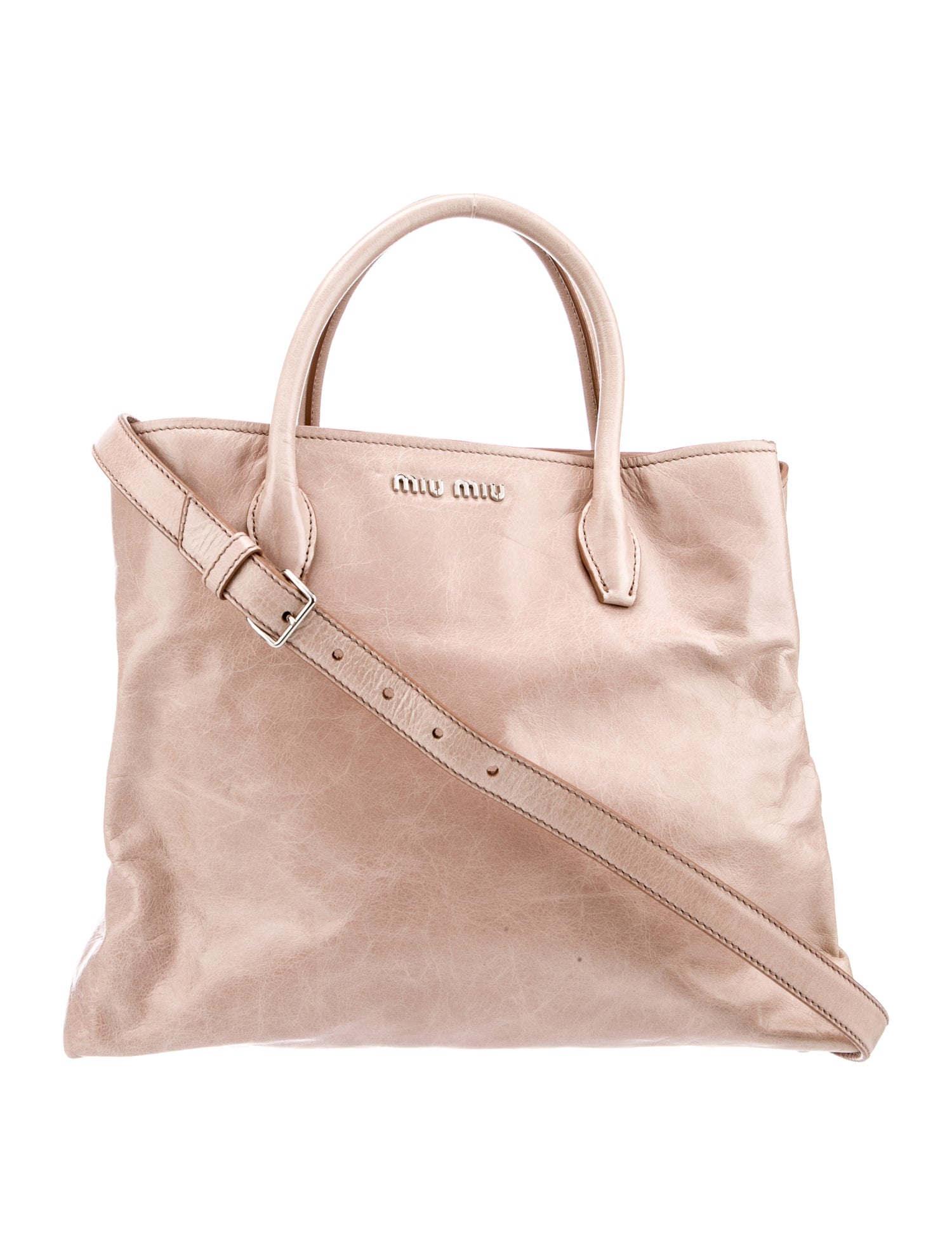 Miu Miu Leather Vitello Shine