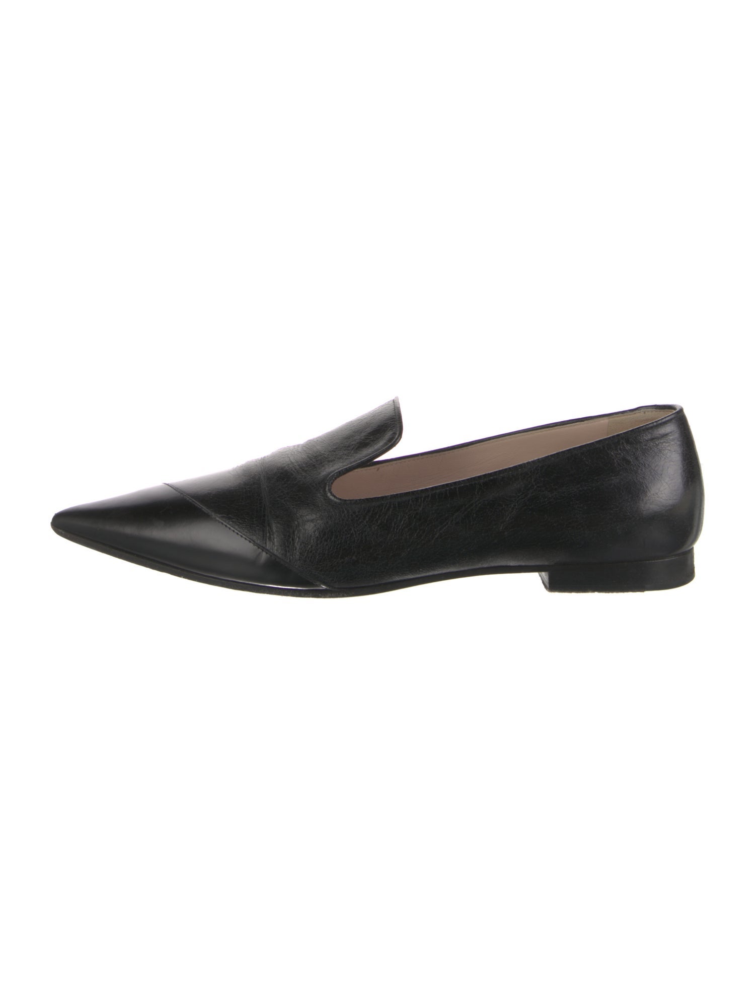 Miu Miu Leather Loafers