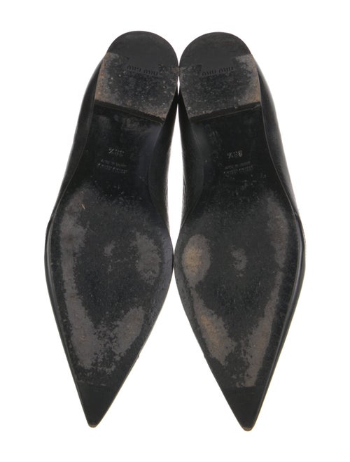 Miu Miu Leather Loafers