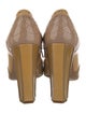 Miu Miu Patent Leather Lasercut Accents Pumps