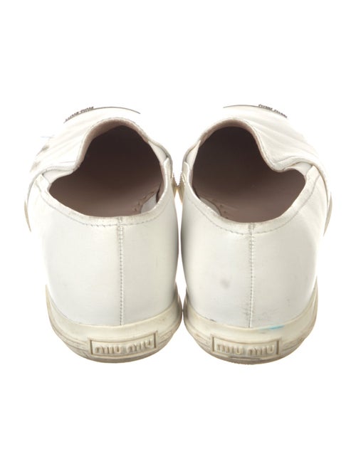 Miu Miu Leather Loafers