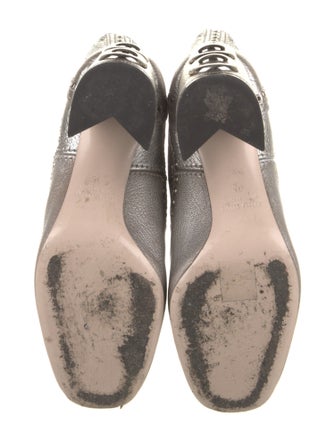 Miu Miu Leather Studded Accents Chelsea Boots