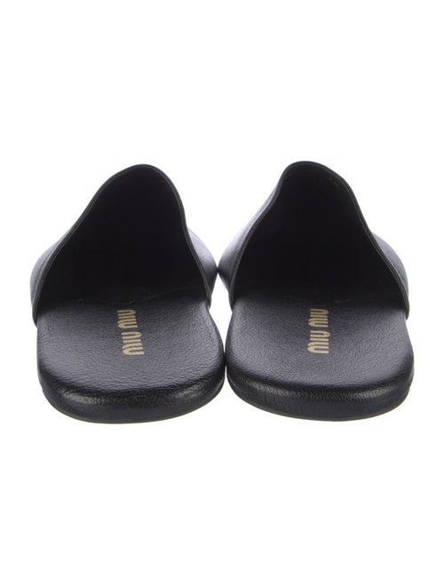 Miu Miu Leather Mules