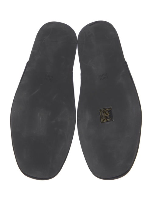 Miu Miu Leather Mules