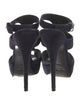 Miu Miu Suede T-Strap Sandals