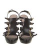 Miu Miu Leather Gladiator Sandals