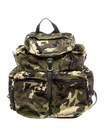 Miu Miu Canvas Backpack