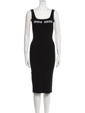 Miu Miu 2023 Midi Length Dress