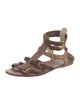 Miu Miu Leather Gladiator Sandals