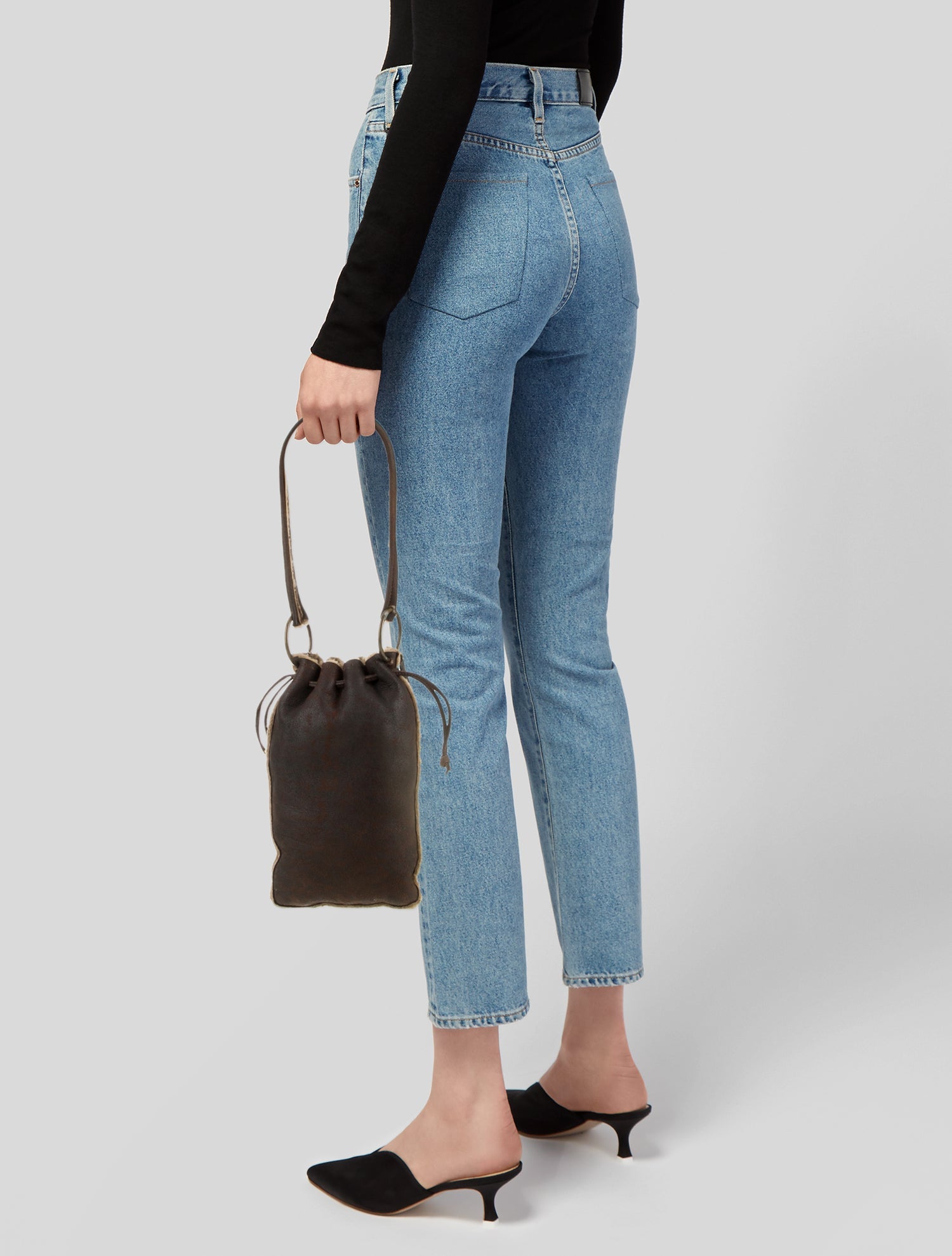 Miu Miu Suede Bucket Bag Vintage