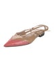 Miu Miu Patent Leather Slingback Flats