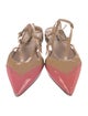 Miu Miu Patent Leather Slingback Flats