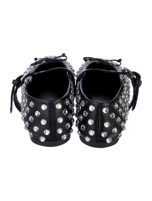 Miu Miu Leather Mary Jane Flats
