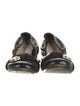 Miu Miu Patent Leather Crystal Embellishments Ballet Flats
