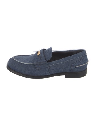 Miu Miu Denim Loafers