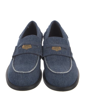 Miu Miu Denim Loafers