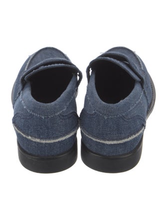 Miu Miu Denim Loafers