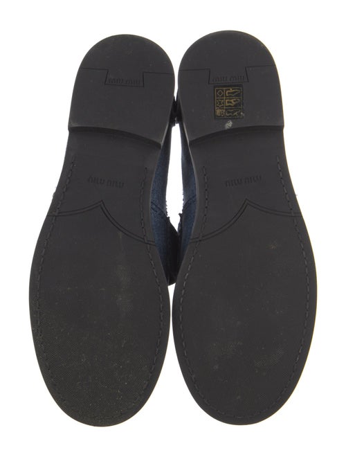 Miu Miu Denim Loafers