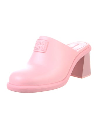 Miu Miu Rubber Slides