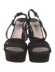 Miu Miu Suede Slingback Sandals