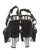 Miu Miu Suede Slingback Sandals