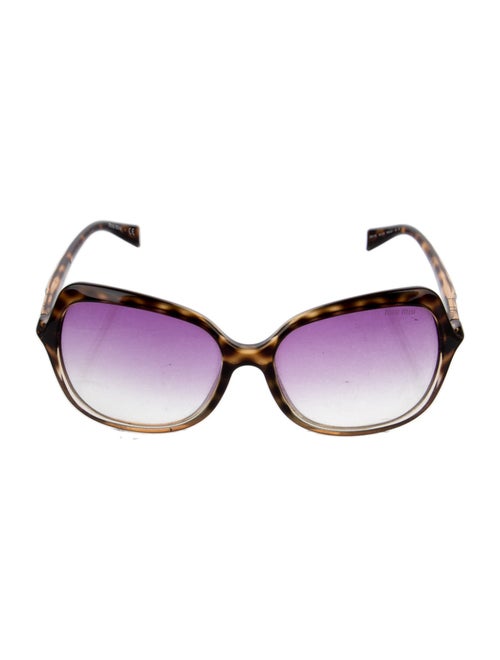 Miu Miu Oversize Gradient Sunglasses