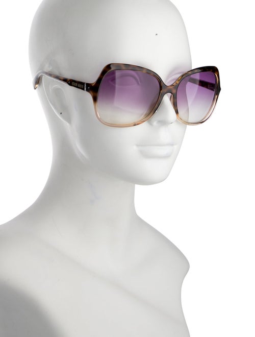 Miu Miu Oversize Gradient Sunglasses