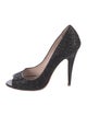 Miu Miu Glitter Glitter Accents Pumps
