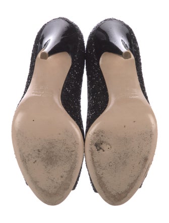 Miu Miu Glitter Glitter Accents Pumps