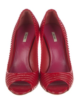 Miu Miu Patent Leather Pumps