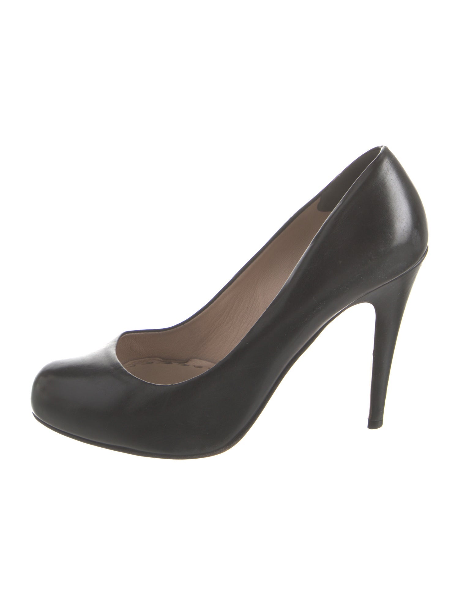 Miu Miu Leather Pumps - Black Pumps, Shoes - MIU188562 | The