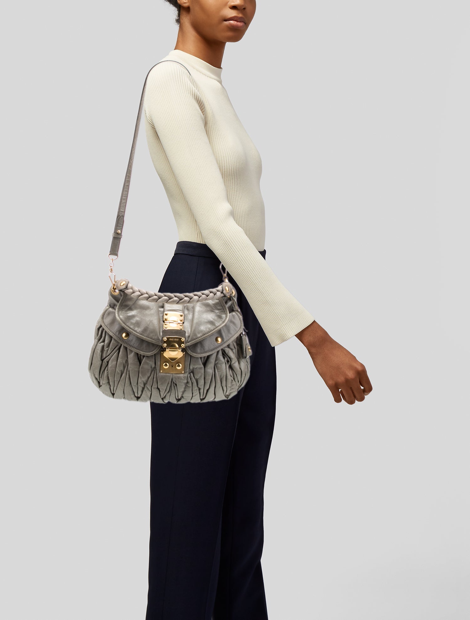 Miu Miu Lambskin Coffer