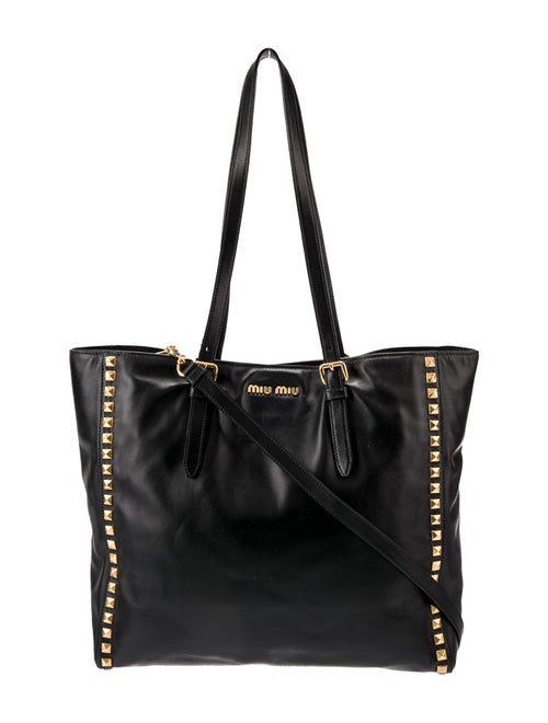 Miu Miu Leather Tote
