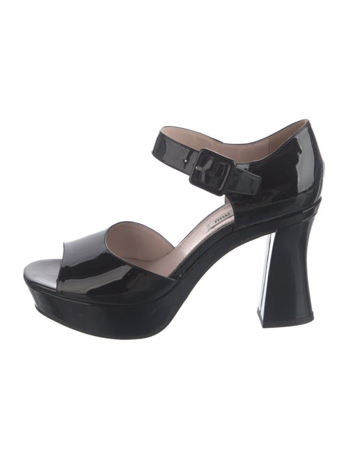 Miu Miu Patent Leather Sandals