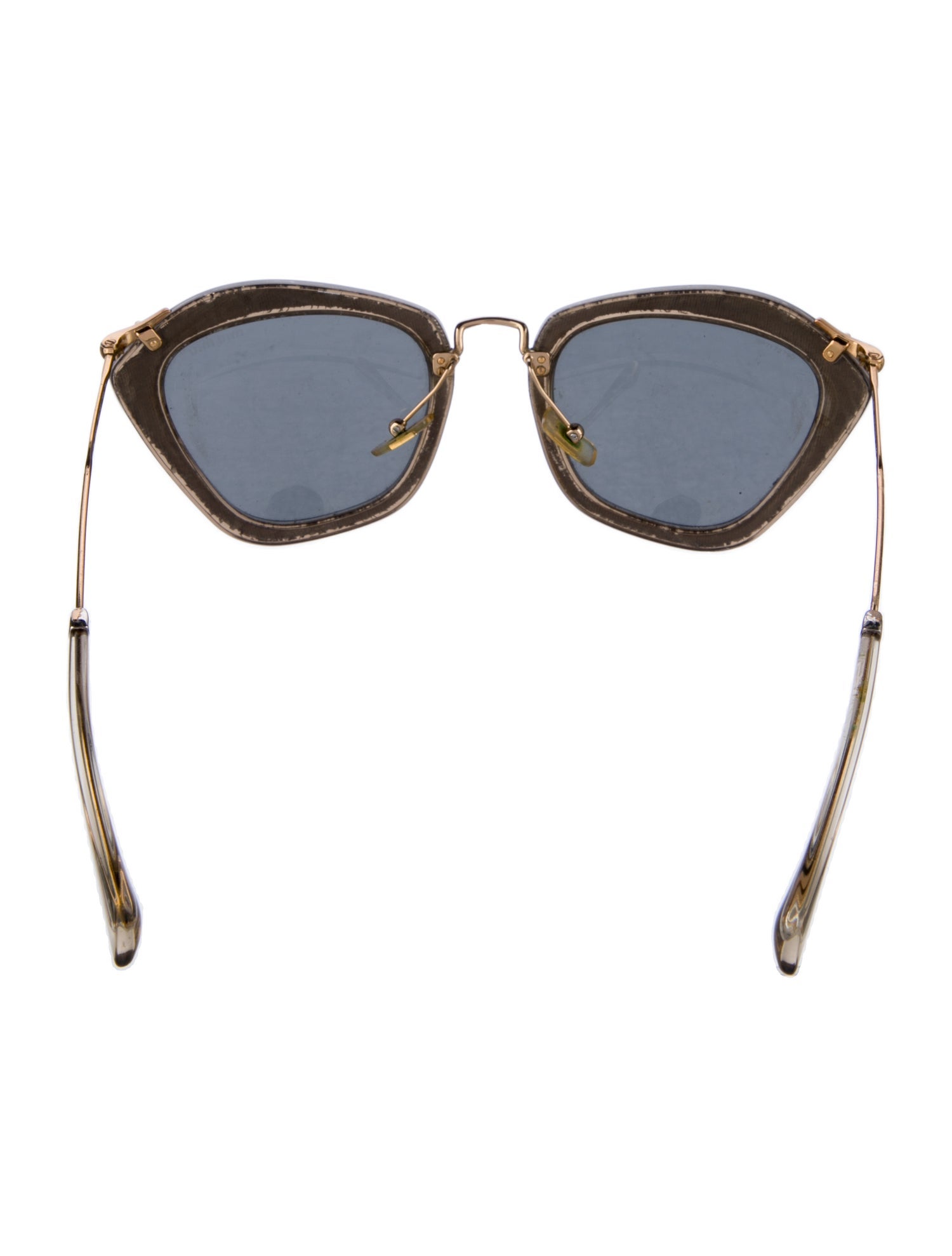 Miu Miu Cat-Eye Tinted Sunglasses