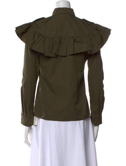 Miu Miu 2019 Long Sleeve Button-Up Top