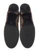 Miu Miu Patent Leather Animal Print Loafers