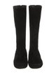 Miu Miu Suede Crystal Embellishments Riding Boots
