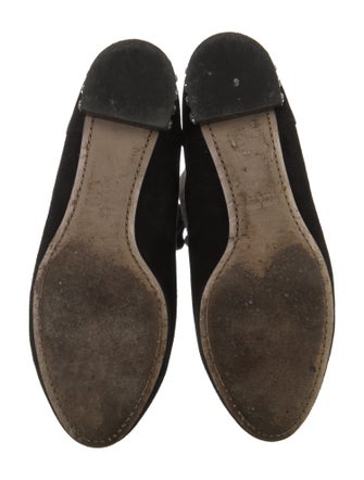 Miu Miu Suede Crystal Embellishments Riding Boots