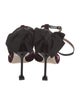 Miu Miu Velvet Bow Accents D'Orsay Pumps
