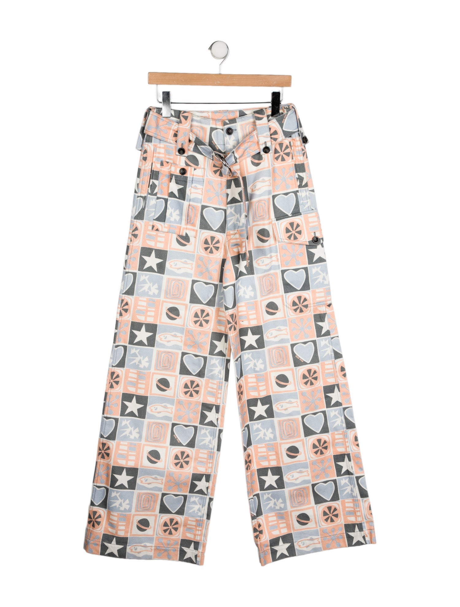 Miu Miu 2017 Wide Leg Jeans w/ Tags