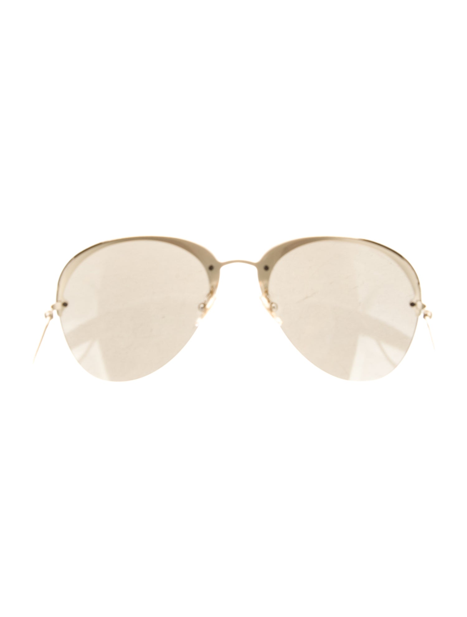 Miu Miu Aviator Mirrored Sunglasses